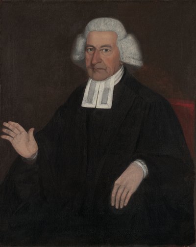 Ezra Stiles (1727-1795), B.A.1746, M.A.1749 od Reuben Moulthrop