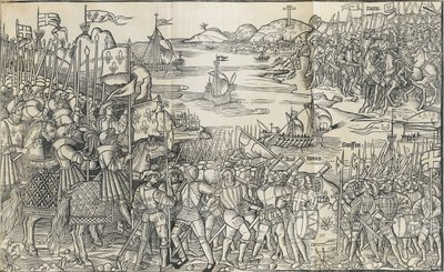 Ilustrace z Cesty do Svaté země od Bernharda von Breidenba od Reuwich