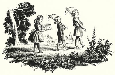 Hans Christian Andersen: Květiny malé Idy (litho) od Rex (after) Whistler