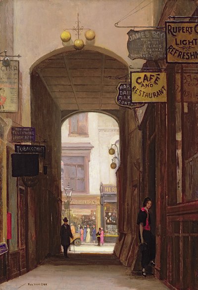 Rupert Court, Wardour Street od Rex Vicat Cole