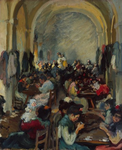 Výroba doutníků v Seville, 1899. od Ricardo Canals y Llambi
