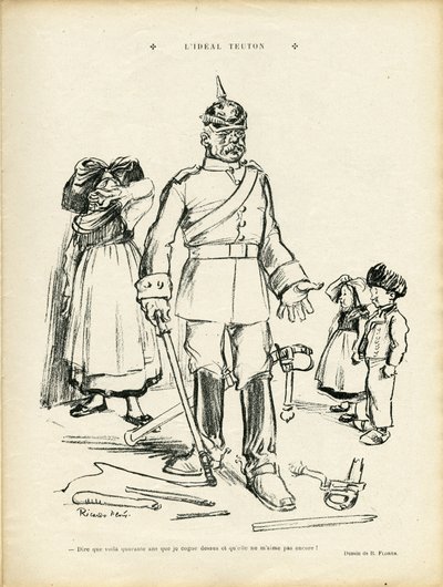 Ilustrace Ricardo Flores (1878-1918) v Le Rire od Ricardo Flores