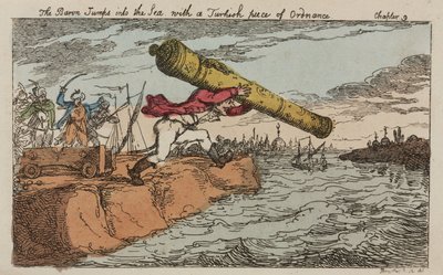 Baron Munchausen ukradne turecké dělo od John Pardon