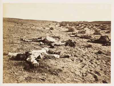 Mrtvý voják v Tel-el-Kebir, Egypt, 6. prosince 1882 od John Pardon