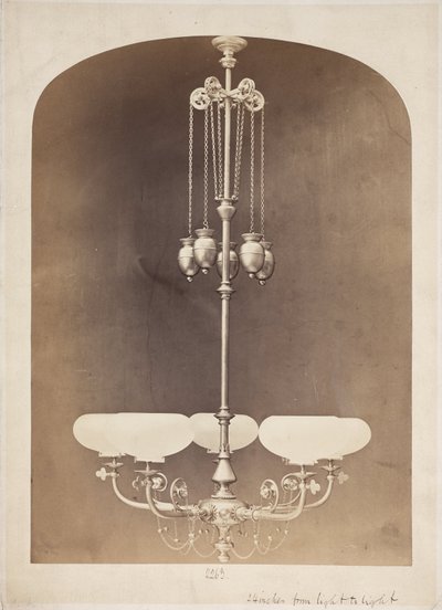 Gasolier, c 1880 od John Pardon