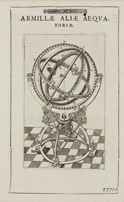 Rovníková armilární sféra Tycha Brahe, c 1580 od John Pardon