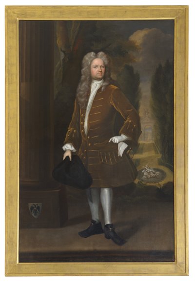 William Stukeley, kolem roku 1726 (olej na plátně) od Richard (attr. to) Collins