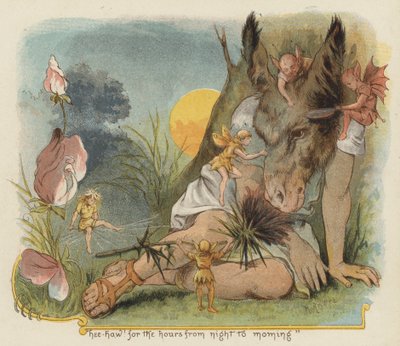 Hee haw! na hodiny od noci do rána (barevné lito) od Richard Andre