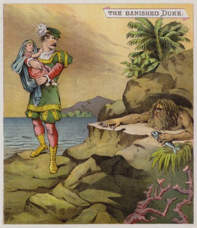 Ilustrace pro The Tempest (chromolitho) od Richard Andre