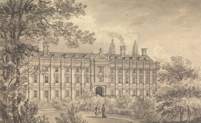 Clare College, Cambridge od Richard Banks Harraden
