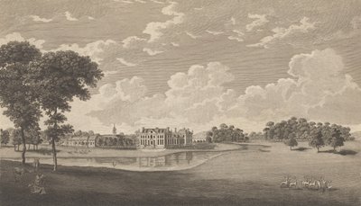 Bradbourn v hrabství Kent, od Edwarda Hasteda, The History and Topographical Su..., 1777-90. od Richard Bernard Godfrey