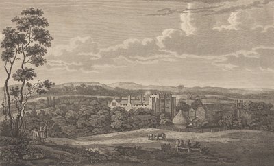 Hrad Hever v hrabství Kent, od Edwarda Hasteda, The History and Topographical..., 1777-90. od Richard Bernard Godfrey
