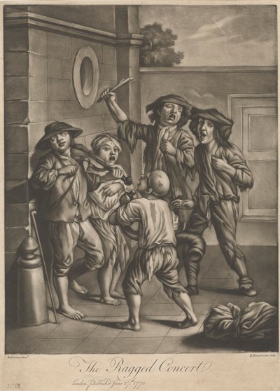 The Ragged Concert od Richard Brookshaw