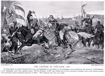 The Capture of Ping Yang, ilustrace z 