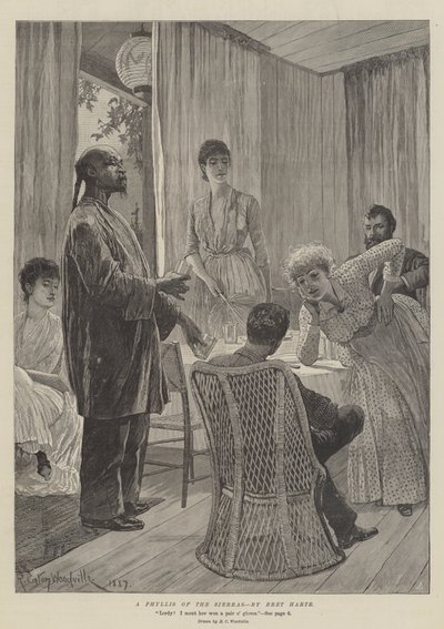 Phyllis of the Sierras, Bret Harte od Richard Caton Woodville junior