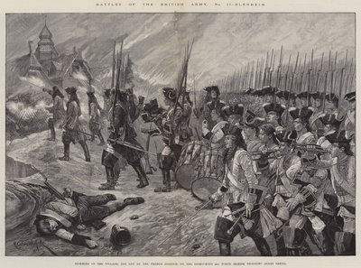 Bitvy britské armády, Blenheim od Richard Caton Woodville junior