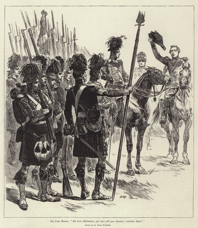 Bitvy britské armády, Corunna od Richard Caton Woodville junior