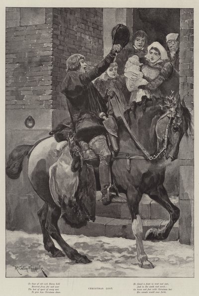 Vánoční kořist od Richard Caton Woodville junior