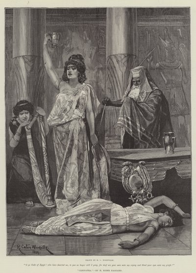 Kleopatra od H Ridera Haggarda od Richard Caton Woodville junior
