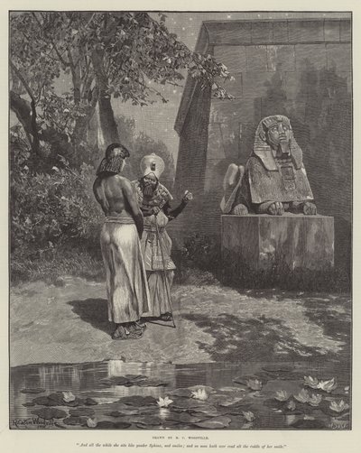Kleopatra od H Ridera Haggarda od Richard Caton Woodville junior