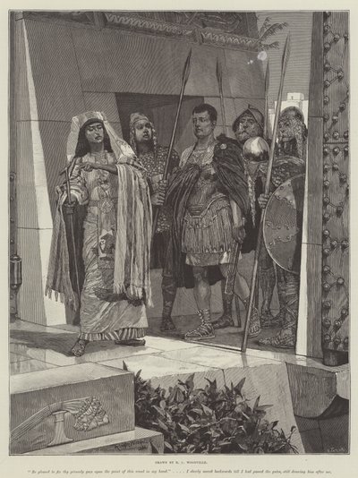 Kleopatra od H Ridera Haggarda od Richard Caton Woodville junior