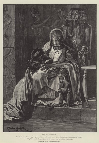 Kleopatra, H Rider Haggard od Richard Caton Woodville junior