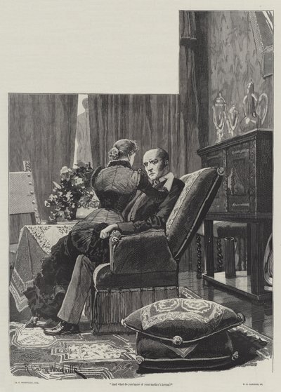 Eyrovo zproštění viny od Helen Mathersové od Richard Caton Woodville junior