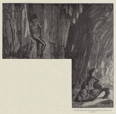 Nada the Lily, od H Rider Haggard od Richard Caton Woodville junior
