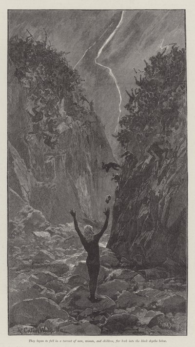 Nada the Lily, od H Rider Haggard od Richard Caton Woodville junior