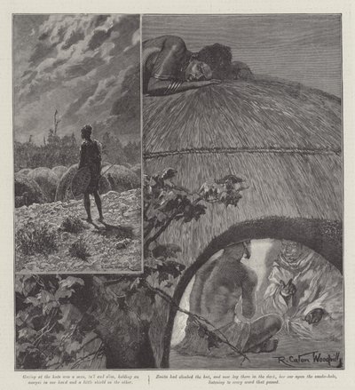 Nada the Lily, od H Rider Haggard od Richard Caton Woodville junior