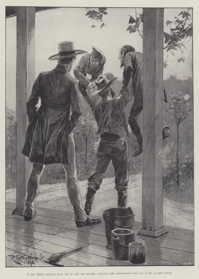 Muž a hora, Bret Harte od Richard Caton Woodville junior