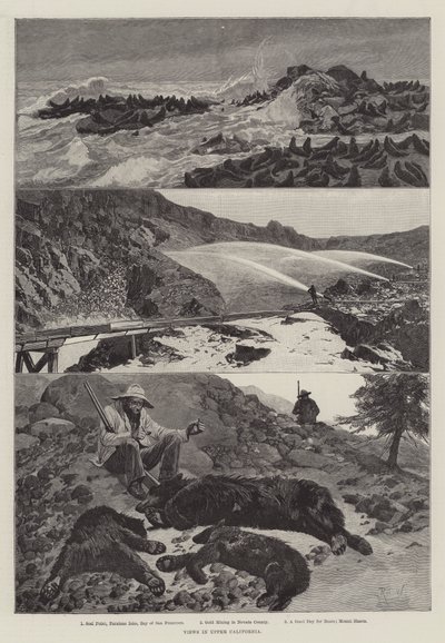 Pohledy v Horní Kalifornii od Richard Caton Woodville junior
