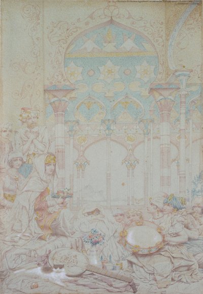 Fantasy of the Egyptian Hareme, 1865 od Richard Dadd