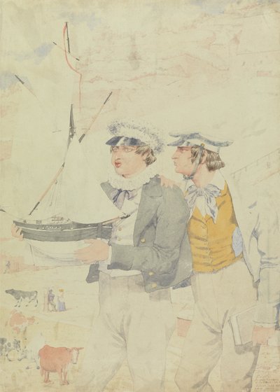 Mladiství členové Yacht Clubu od Richard Dadd
