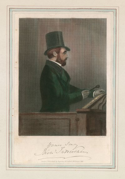 Portrét Richarda Tattersalla od Richard Deighton