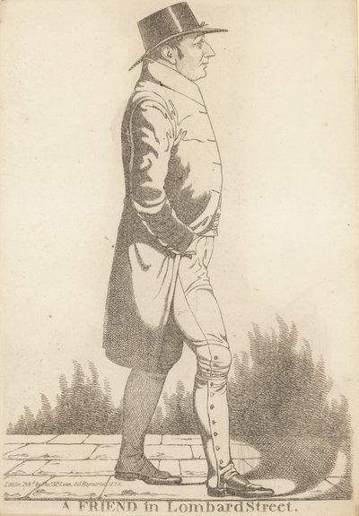 Thomas Richardson; Přítel v Lombard Street od Richard Dighton