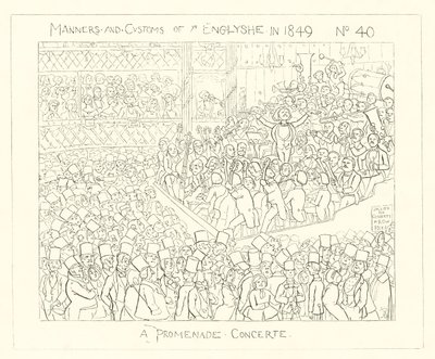 1849, Promenádní koncert od Richard Doyle