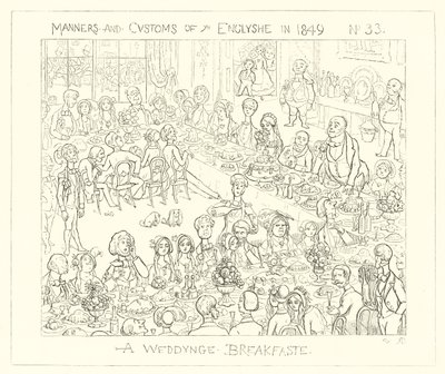 1849, Svatební snídaně od Richard Doyle