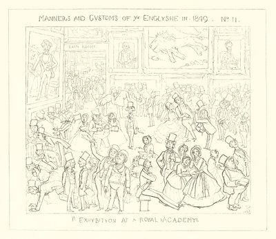 1849, výstava v Královské akademii od Richard Doyle