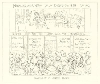 1849, Triky londýnského obchodu od Richard Doyle