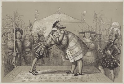 Field Of The Cloth Of Gold (akvatinta) od Richard Doyle