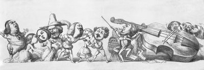 Italští návštěvníci Velké výstavy, 1851 od Richard Doyle
