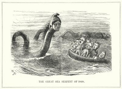 Punch cartoon: Revolutions of 1848 (rytina) od Richard Doyle