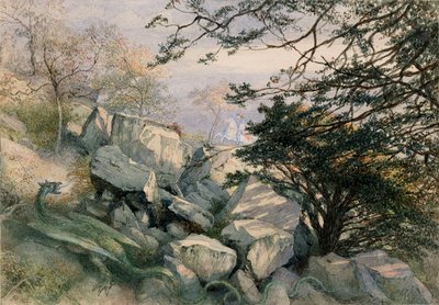 Drak z Wantley od Richard Doyle