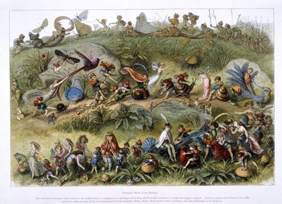 Triumfální pochod krále elfů od Richard Doyle