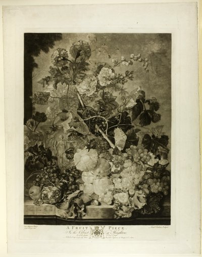 A Fruit Piece, z The Houghton Gallery od Richard Earlom