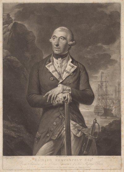 Richard Kempenfelt, Esq. od Richard Earlom