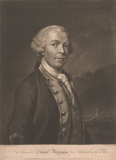 Samuel Barrington od Richard Earlom