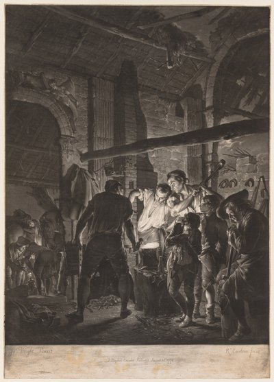 Kovář, 1771. od Richard Earlom