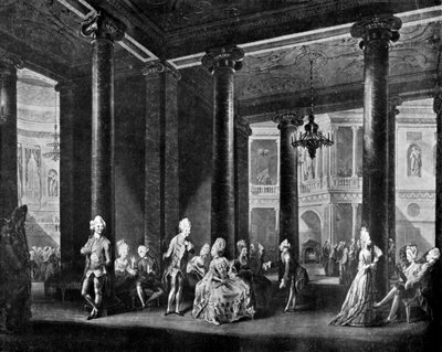 Interiér Pantheonu na Oxford Road, 1772. od Richard Earlom